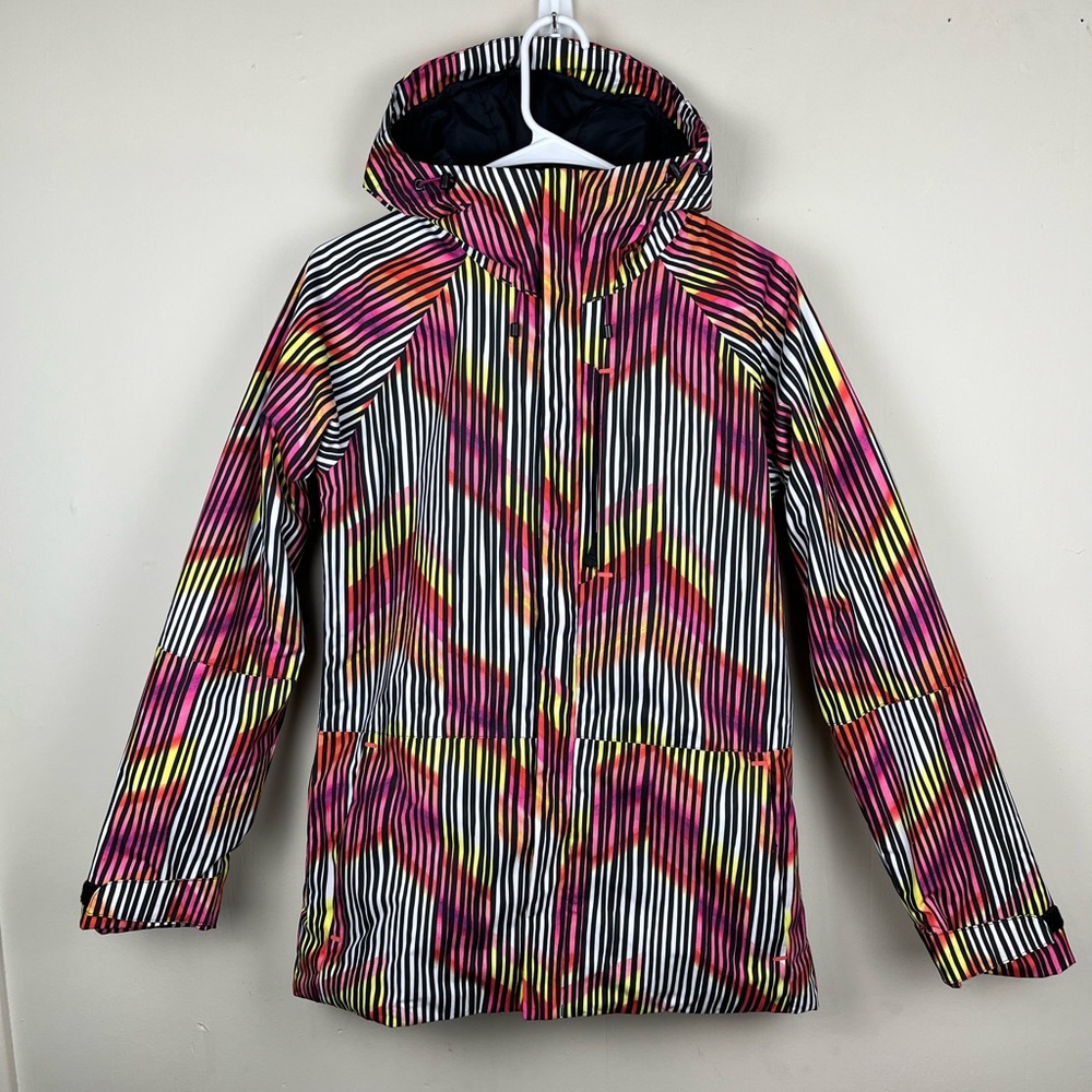 Burton Multicolor Striped Ski Jacket